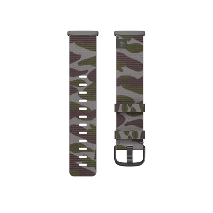 FitBit Versa 3/Sense Woven Band Camo S