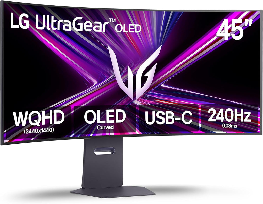 LG 44.5 OLED MONITOR CUR SPK 45GX900A-B