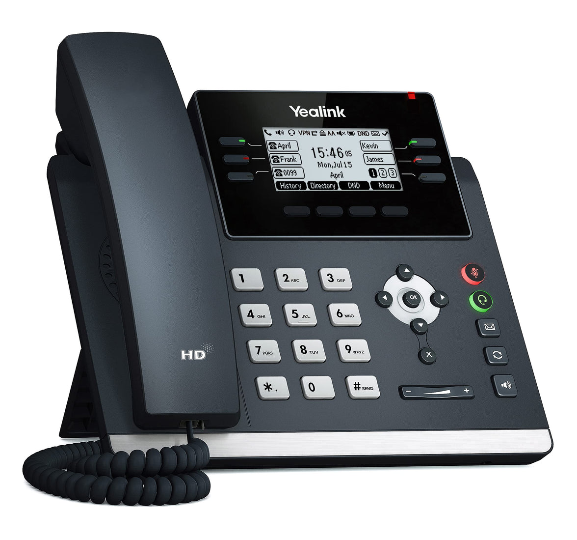 Yealink SIP T42U IP phone Grey LCD Wi-Fi