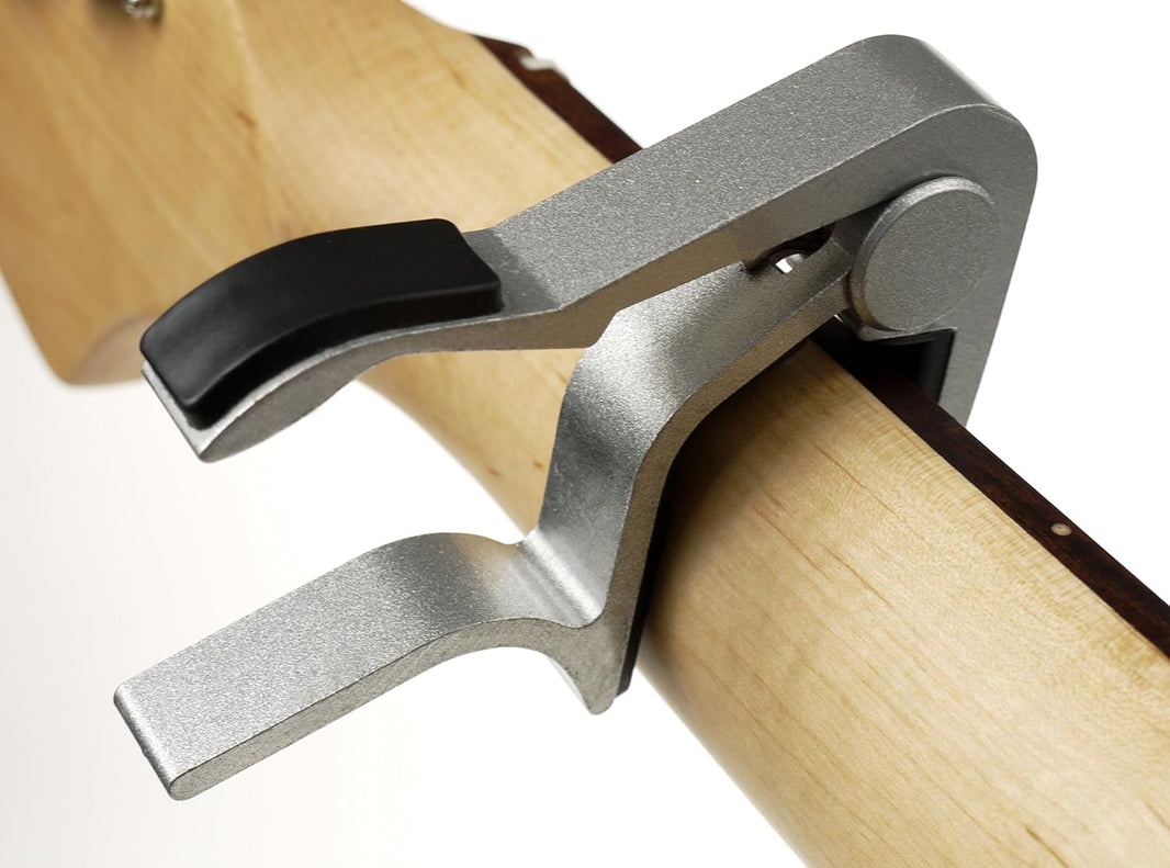 PDT RJ Spring-Loaded Guitar Capo- Chrome