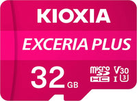 Kioxia 32GB Exceria Plus U3 V30 MicroSD
