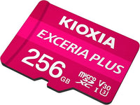 Kioxia 256GB Exceria Plus U3 V30 MicroSD