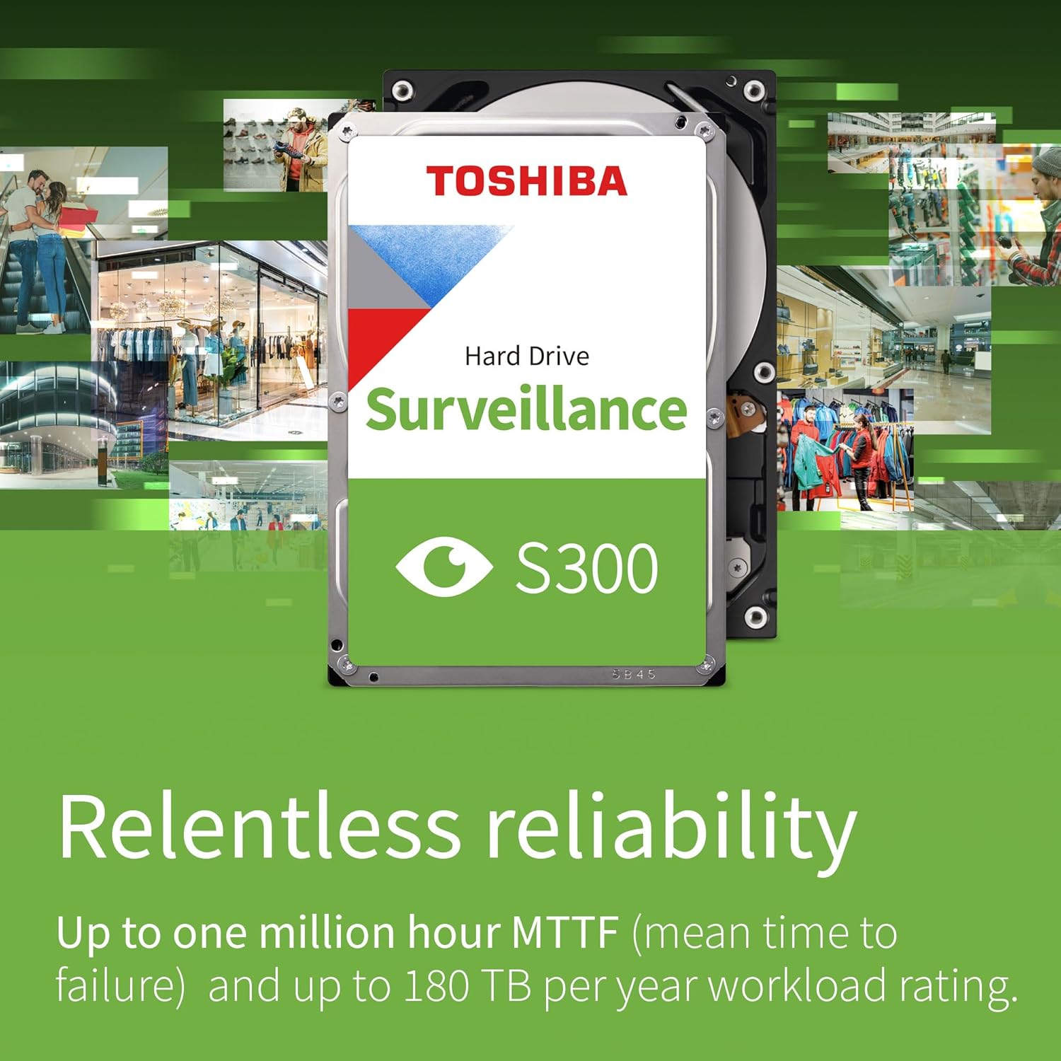 Toshiba TOSHIBA S300 6TB SURVEILLANCE 3.5 HDD