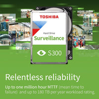Toshiba TOSHIBA S300 6TB SURVEILLANCE 3.5 HDD
