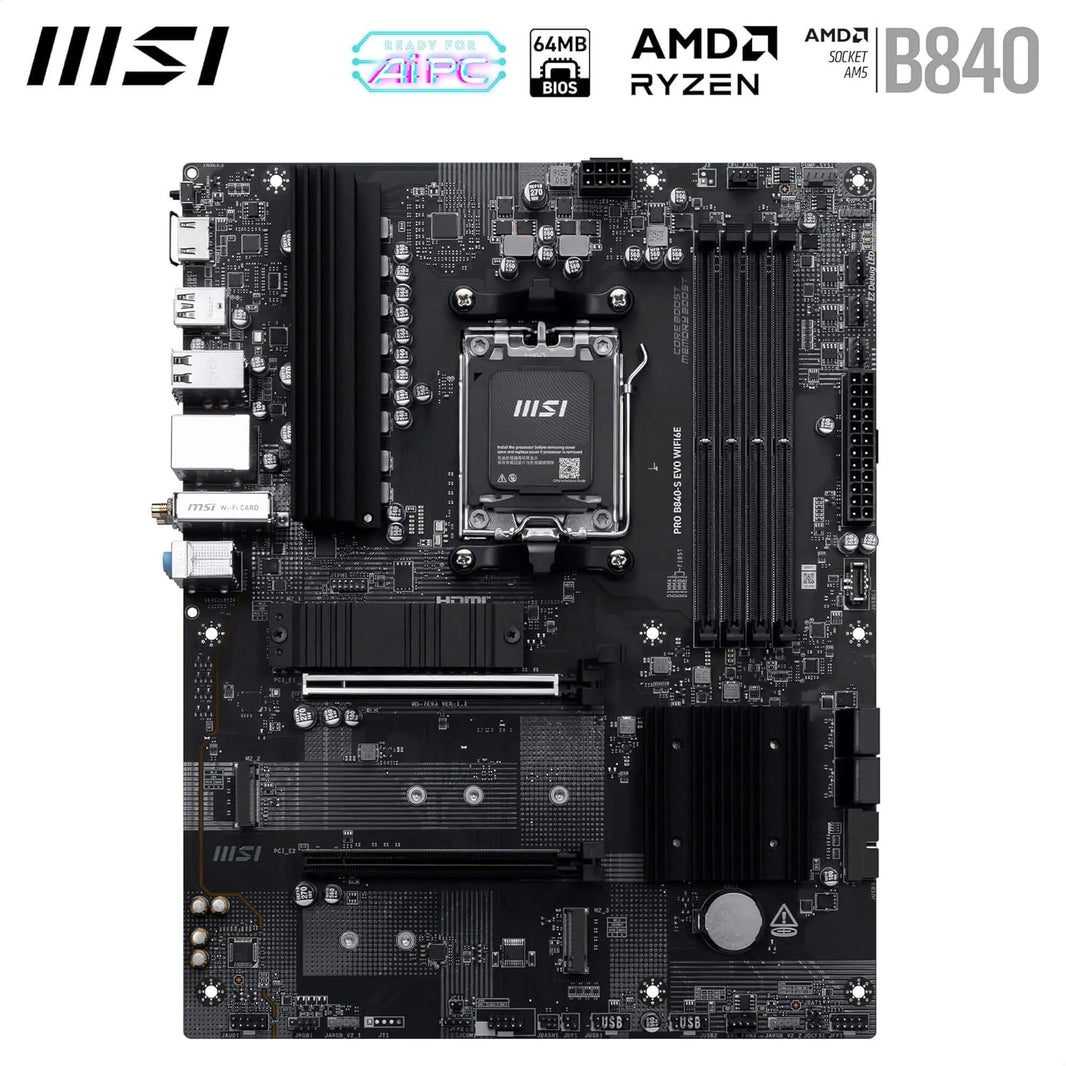 MSI AM5 PRO B840-S EVO WIFI6E
