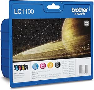 BROTHER LC1100C Standard Yield Cyan Toner