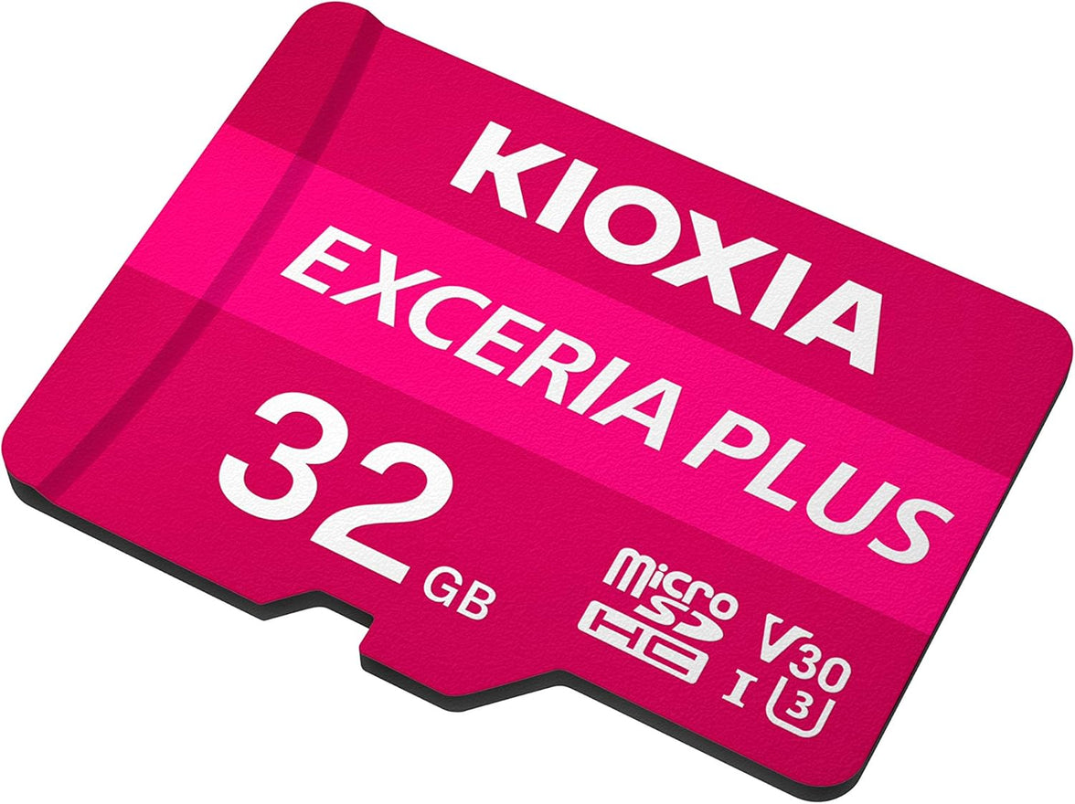 Kioxia 32GB Exceria Plus U3 V30 MicroSD