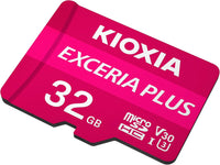 Kioxia 32GB Exceria Plus U3 V30 MicroSD