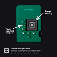 iStorage diskAshur2 256-bit 5TB - Green
