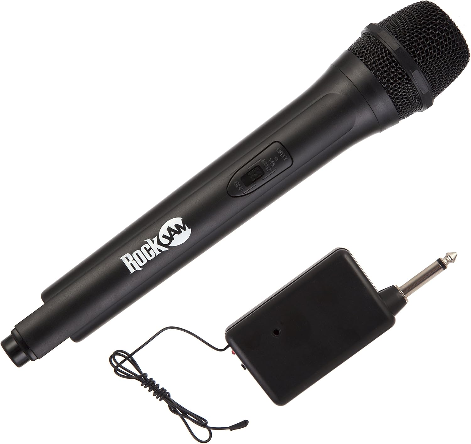 PDT RockJam Wireless Microphone Black