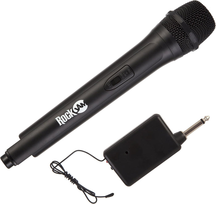 PDT RockJam Wireless Microphone Black