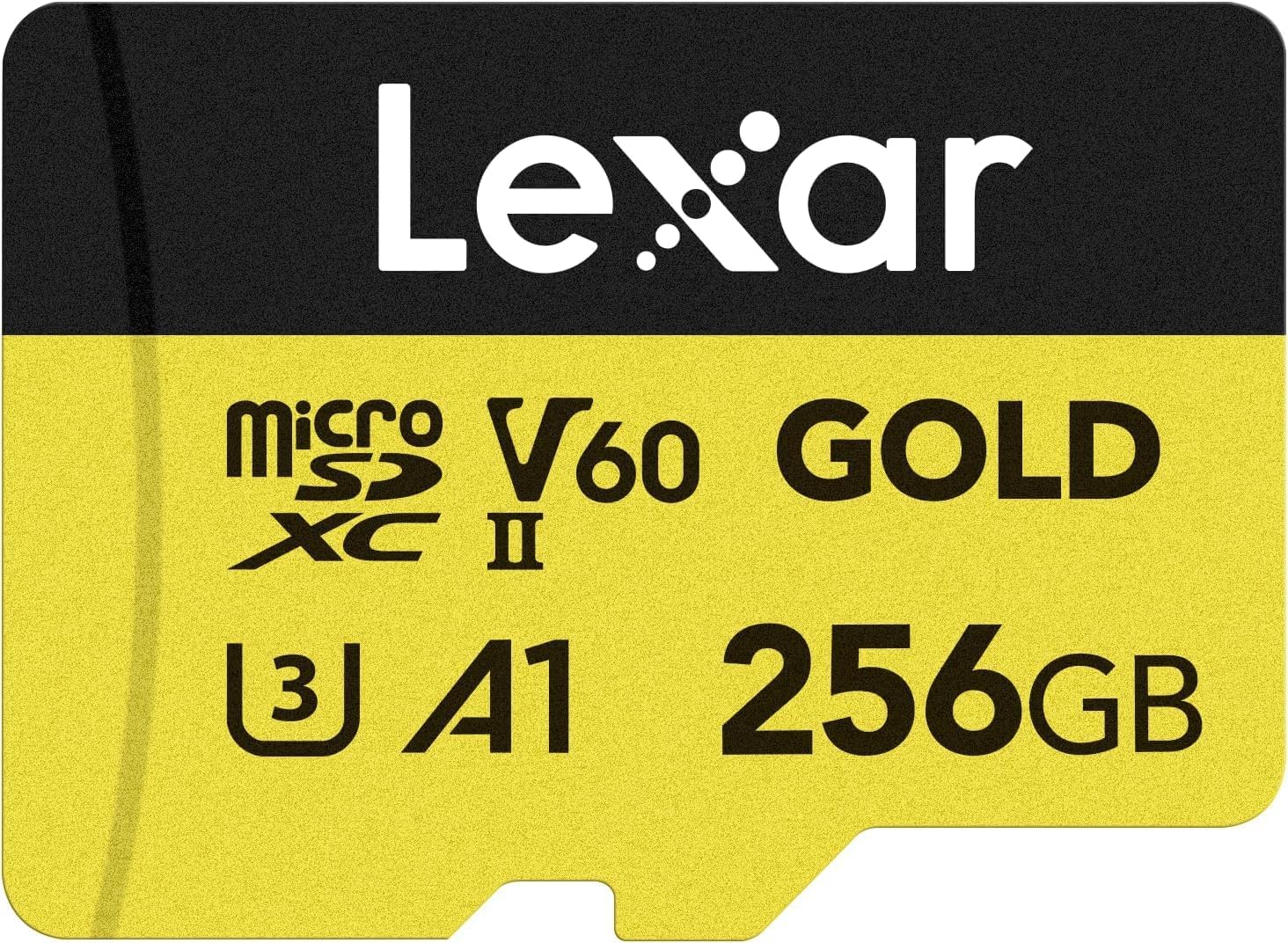 Lexar GOLD MicroSD Card 256GB