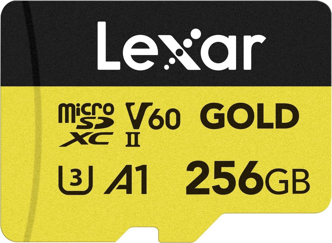Lexar GOLD MicroSD Card 256GB