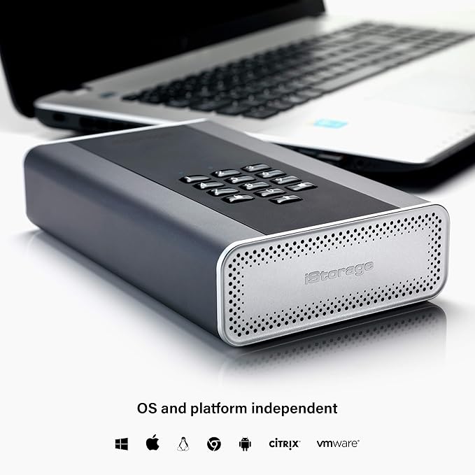 iStorage diskAshur DT2 6TB Graphite