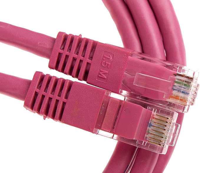 CDL 1.5m Cat6 Patch Cable - Pink
