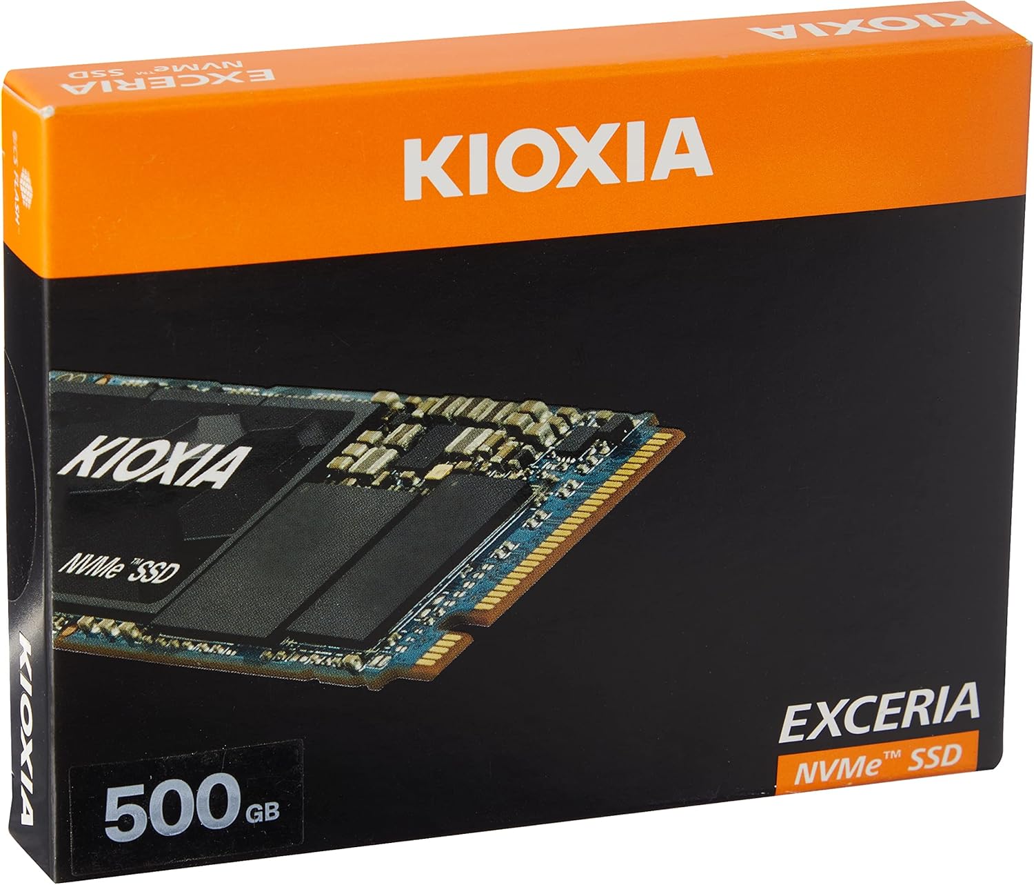 Kioxia EXCERIA PLUS 500GB NVMe M.2 SSD