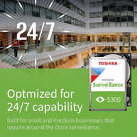 Toshiba TOSHIBA S300 6TB SURVEILLANCE 3.5 HDD