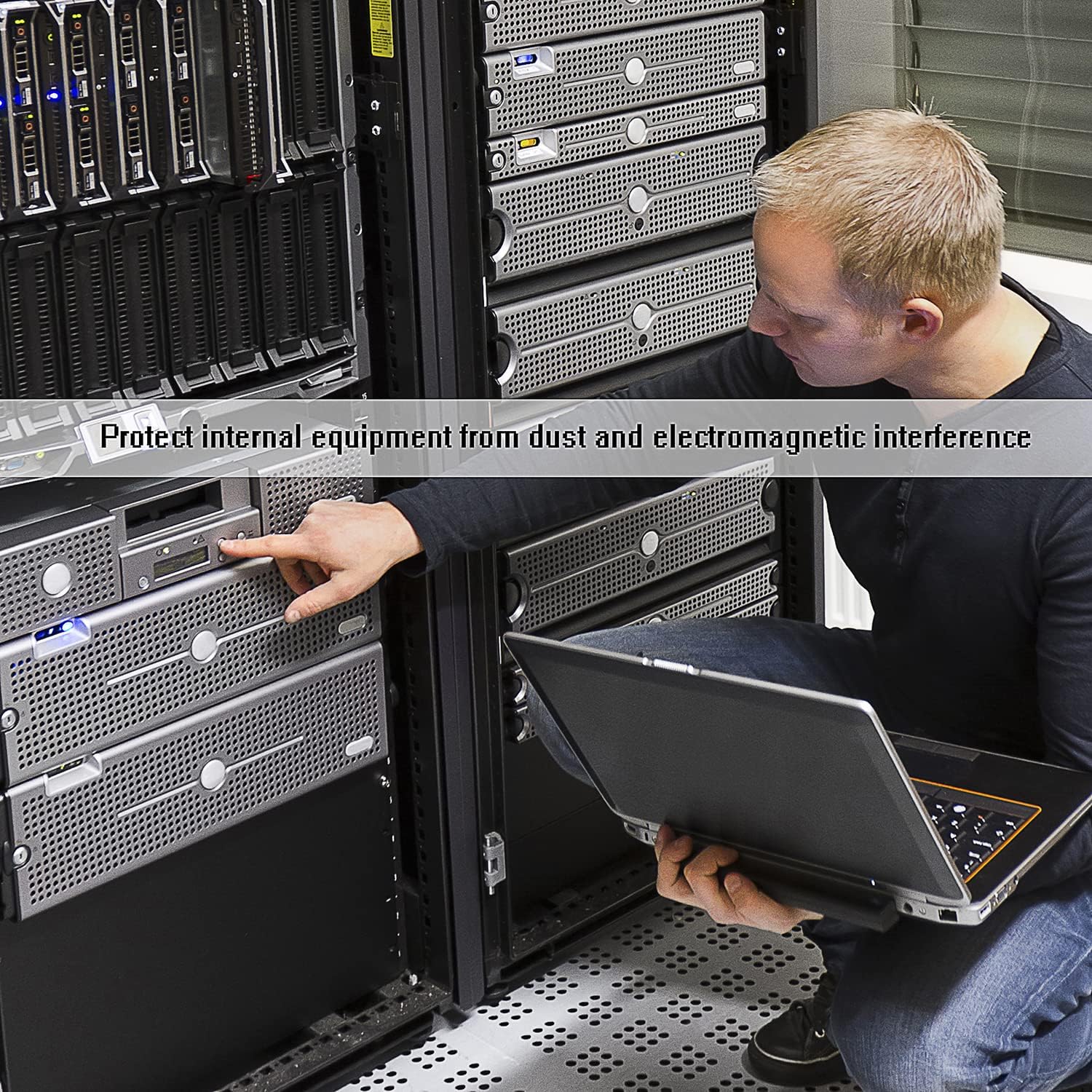 CNL 1U 19in BLANKING PANEL Bk