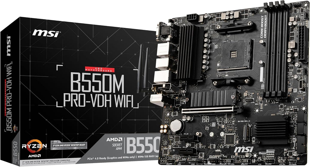 MSI AM4 B550M PRO-VDH WIFI M-ATX