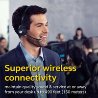 Jabra 40Hz–16kHz, Mono, Bluetooth 5.0, 13h, RJ-9, RJ-45, DECT, Micro-USB, 150m, Black