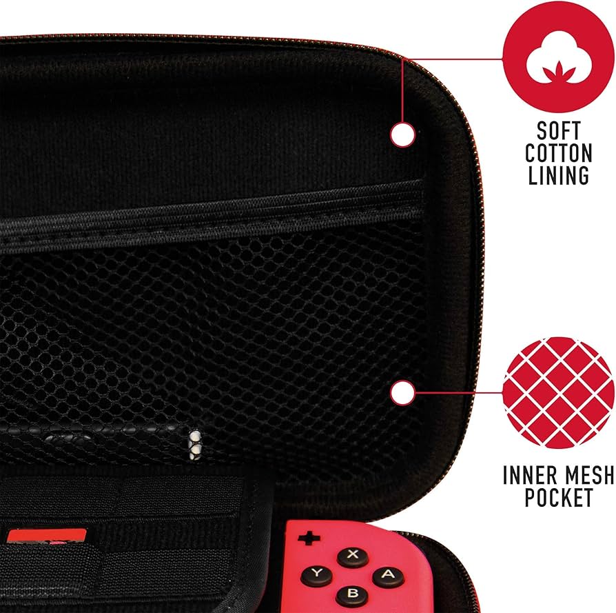 Stealth TrvlCase Nintendo Switch&Lite-BK