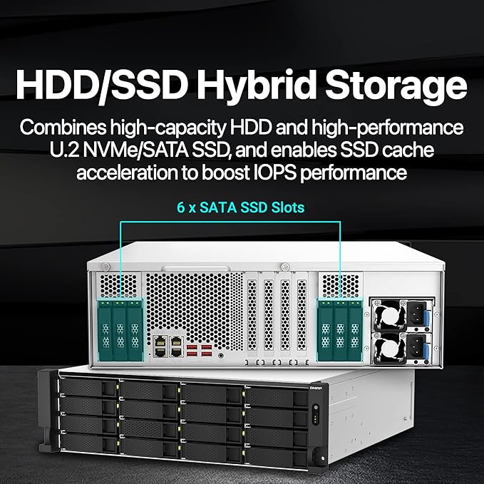 QNAP TS-h2287XU-RP-E2336-32G/96TB IW PRO