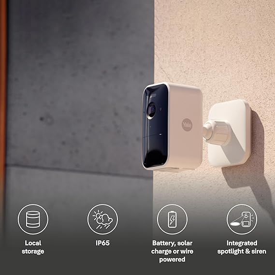 Yale SV-OC-1A-W Cube IP security camera Indoor & outdoor 1080 x 1920 pixels Wall
