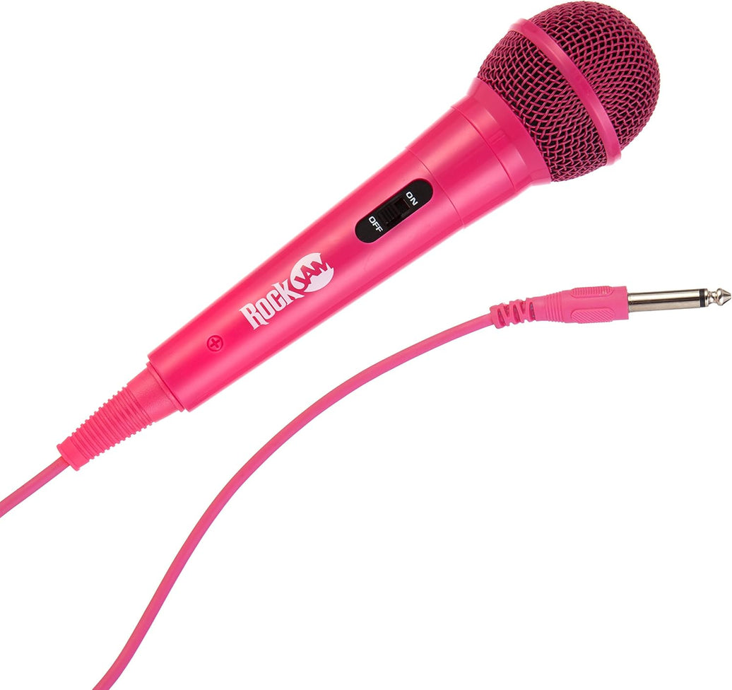 PDT RockJam Wired Microphone MC303- Pink