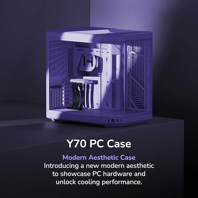 HYTE Y70 MID TOWER CASE MATCHA MILK