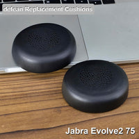 Jabra Evolve2 75 Ear Cushion Black version 1 Pair