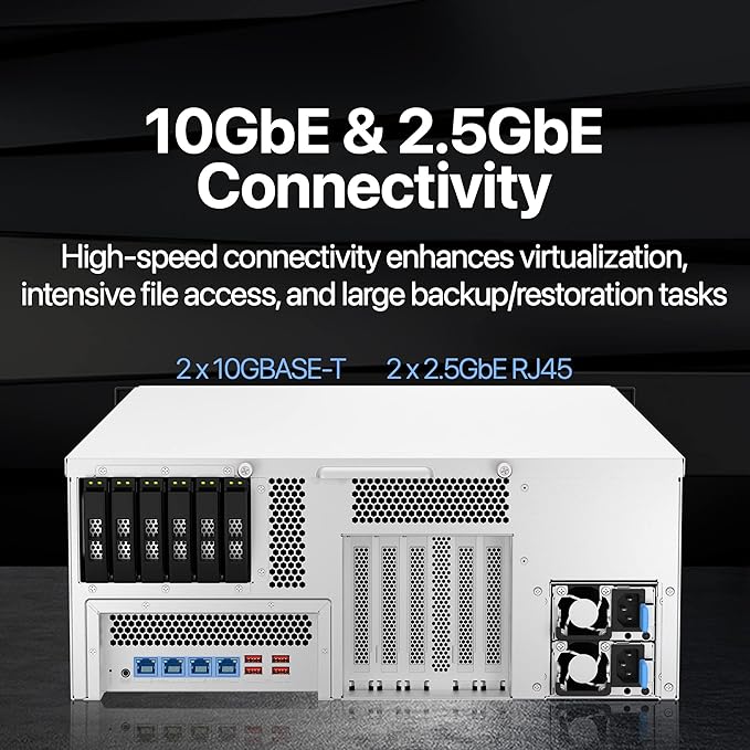QNAP TS-h3087XU-RP-E2378-64G/144TB IWPRO