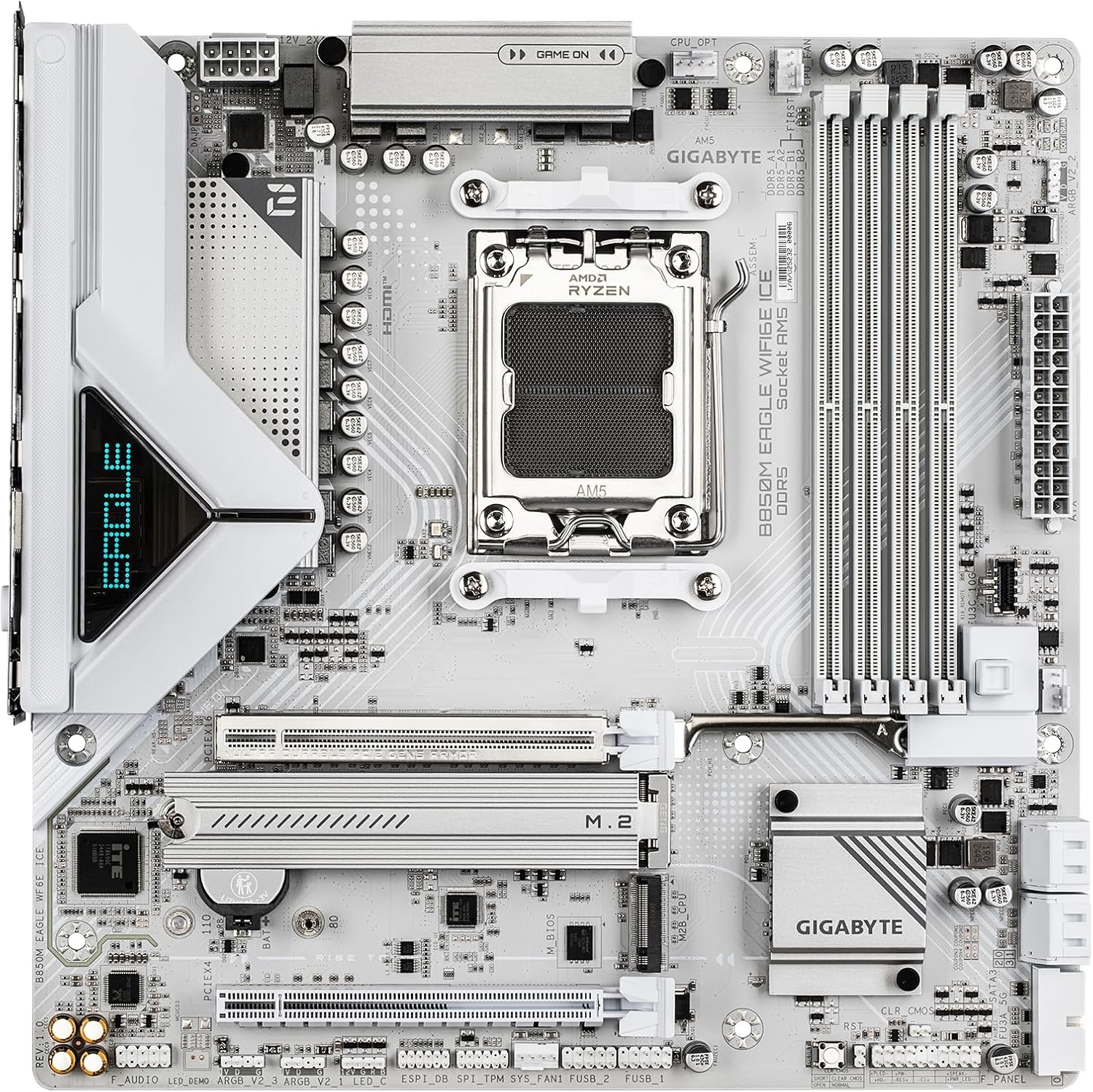 AORUS AM5 B850M EAGLE WIFI6E ICE M-ATX