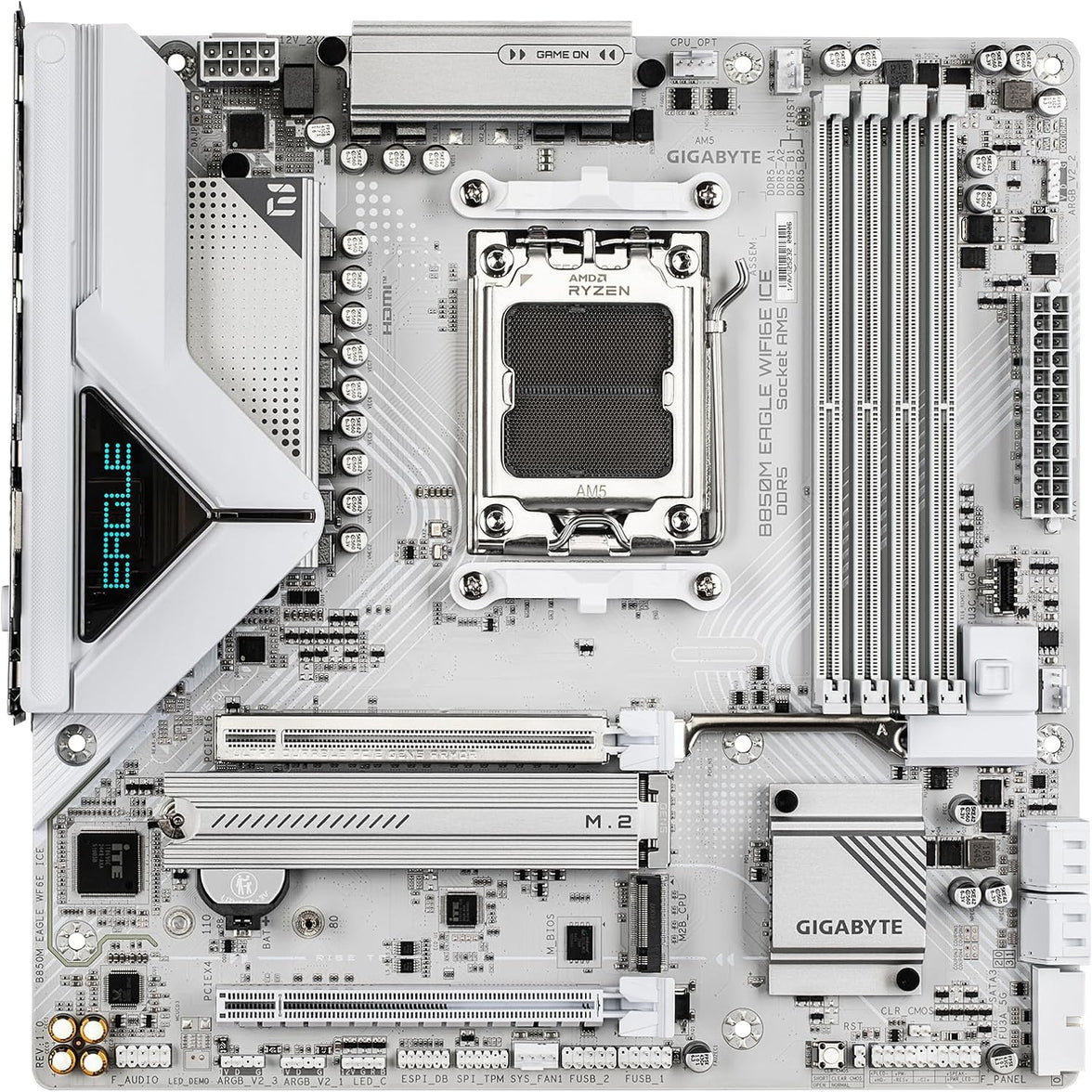 AORUS AM5 B850M EAGLE WIFI6E ICE M-ATX