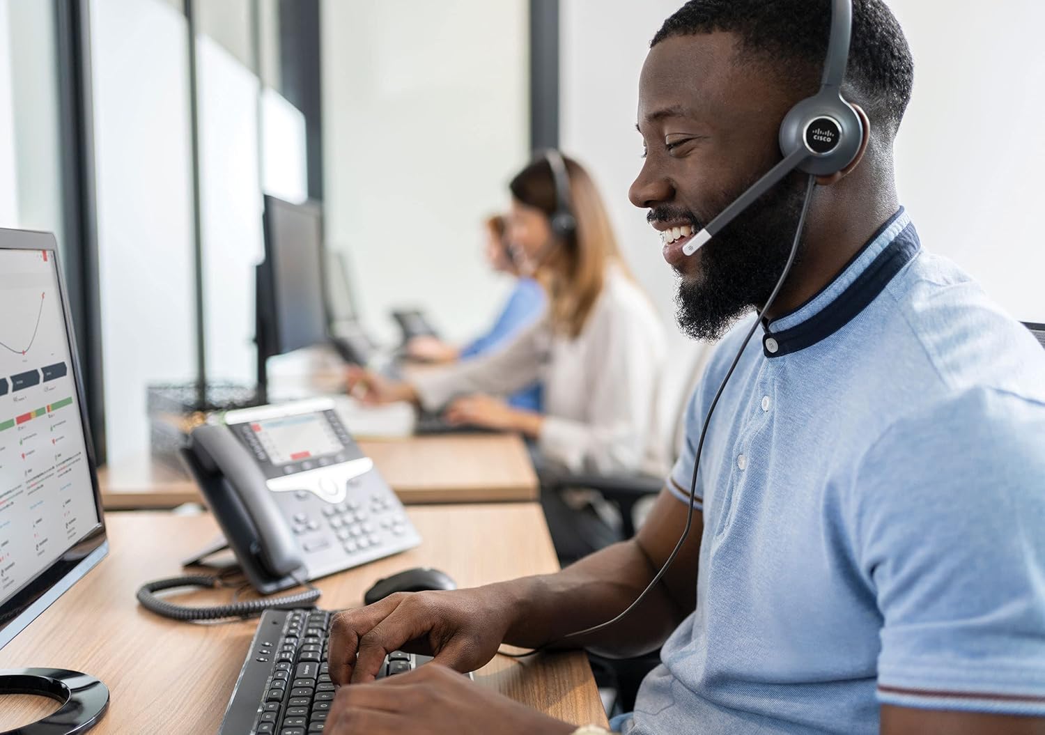 Cisco 531 USB-A Monaural Wired Headset