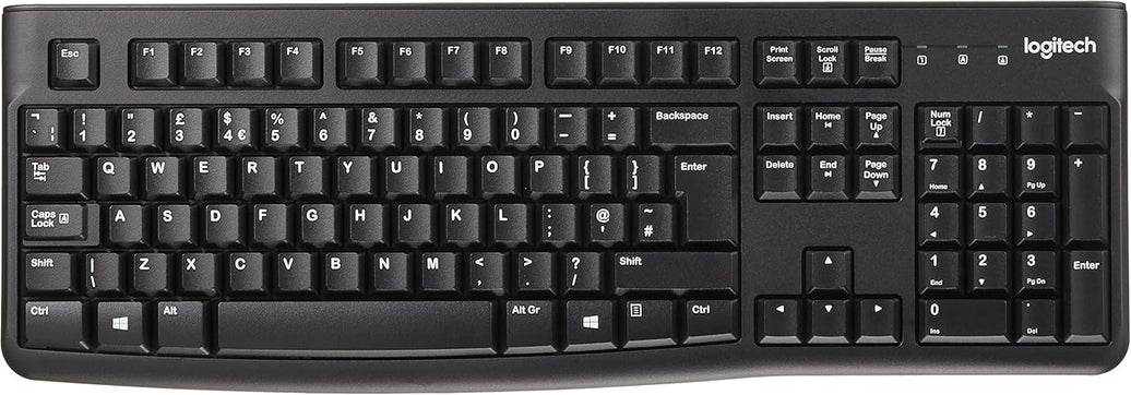 Logitech Keyboard K120 for Business BLK-UK