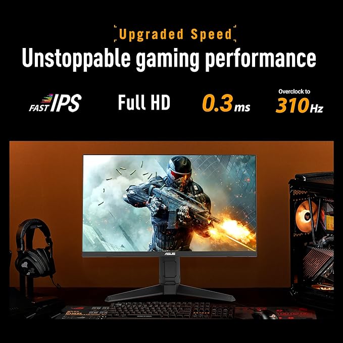ASUS 24.5 IPS MON SPK TUF VG259QMRL5A