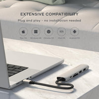 Satechi 6-in-1USB-C MultiportAdap SpGrey