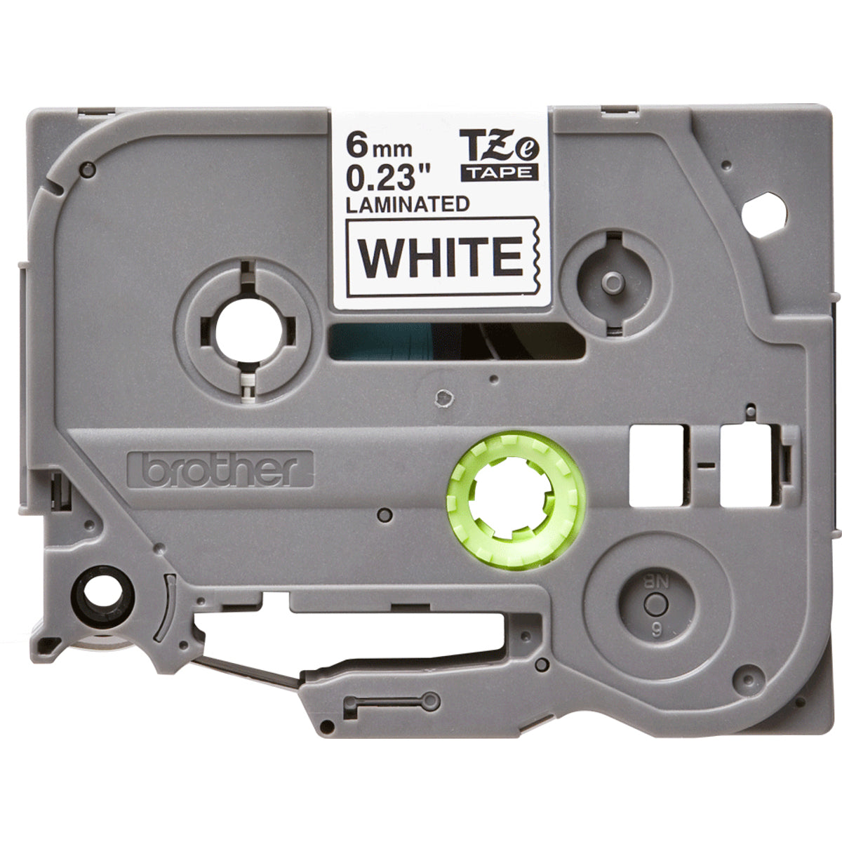 TZE211 Black On White Label Tape