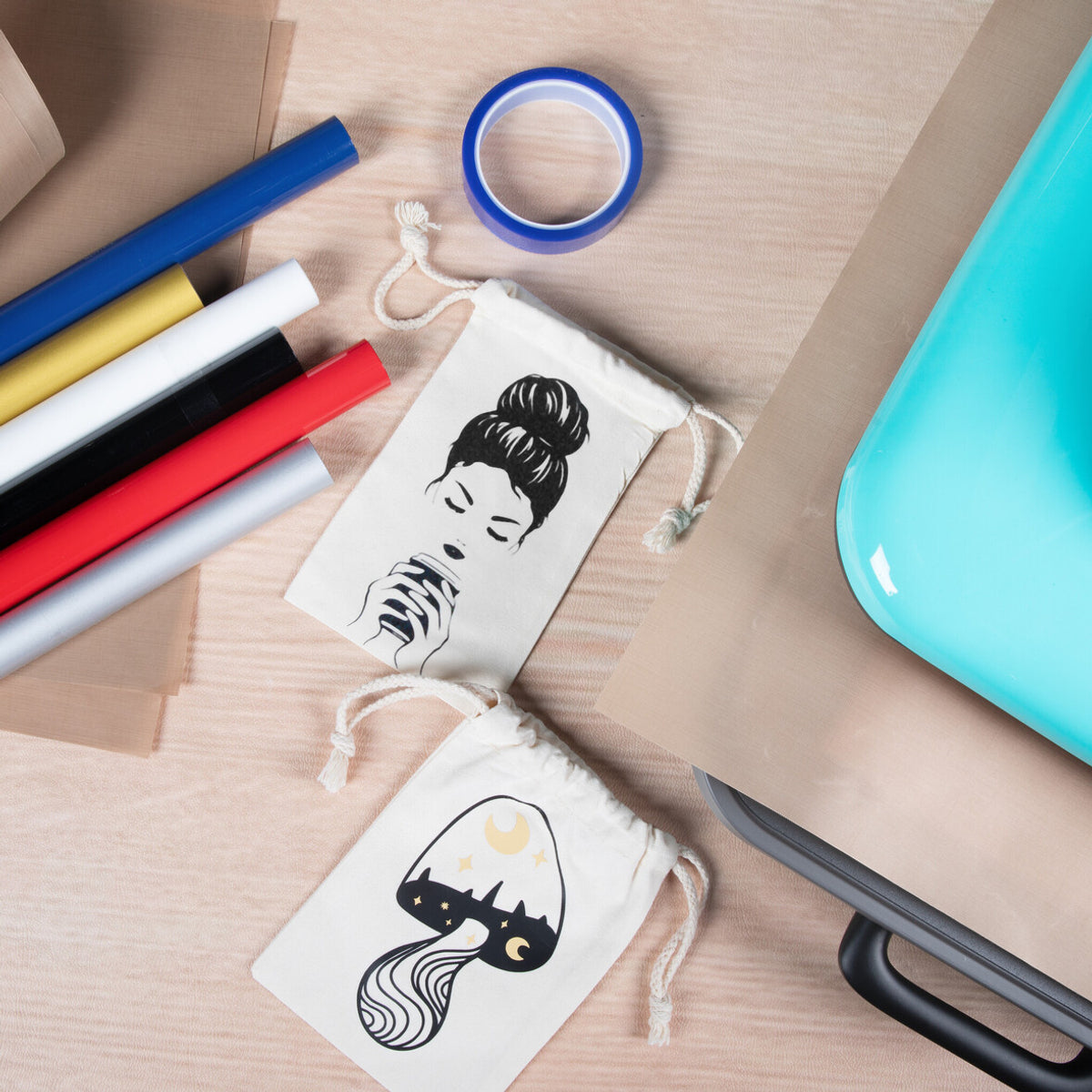 LOKLIK AUTO HEAT PRESS ACCESSORY STARTER BUNDLE