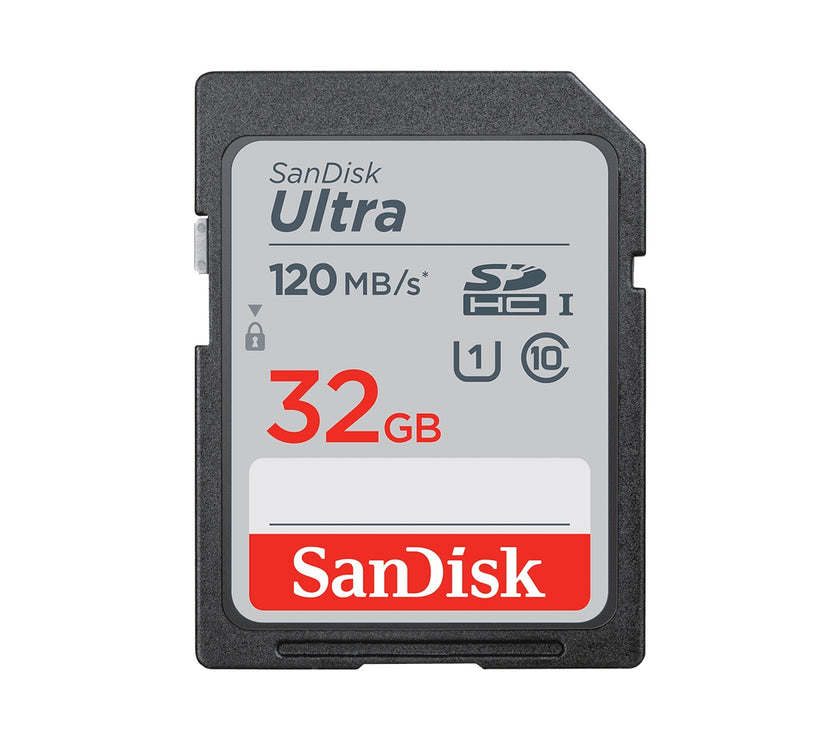 FC 32GB Ultra 120MB/s SD HC 3pk