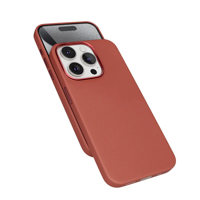 Epico Mag+ Leather Case iPhone 15 Pro - brown