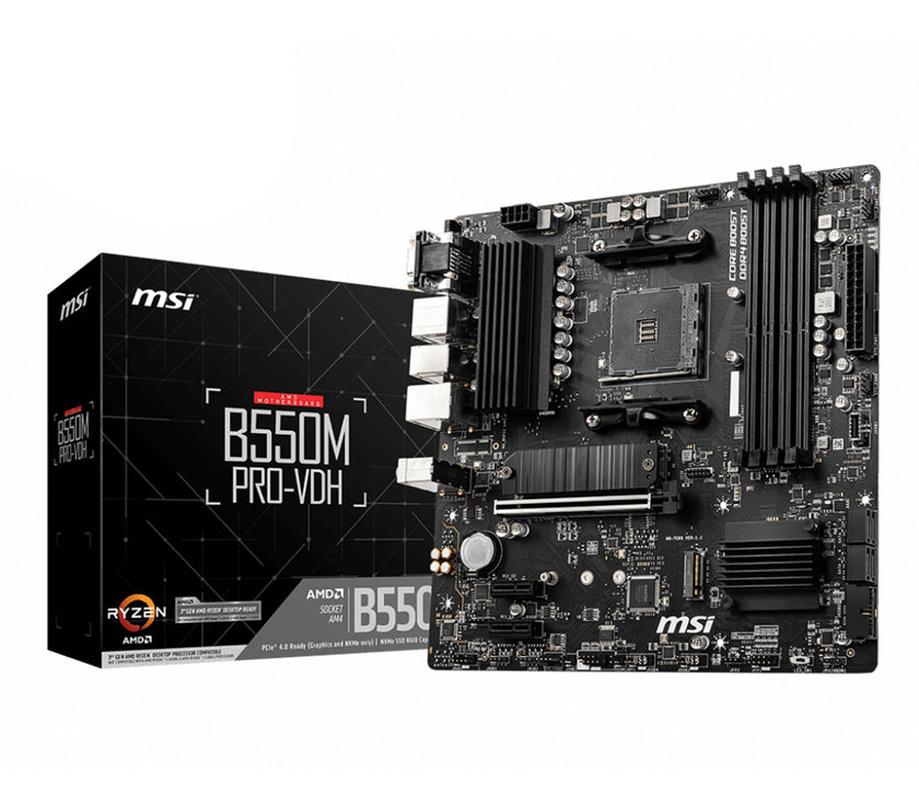 MB AMD AM4 B550M PRO-VDH DDR4 M-ATX
