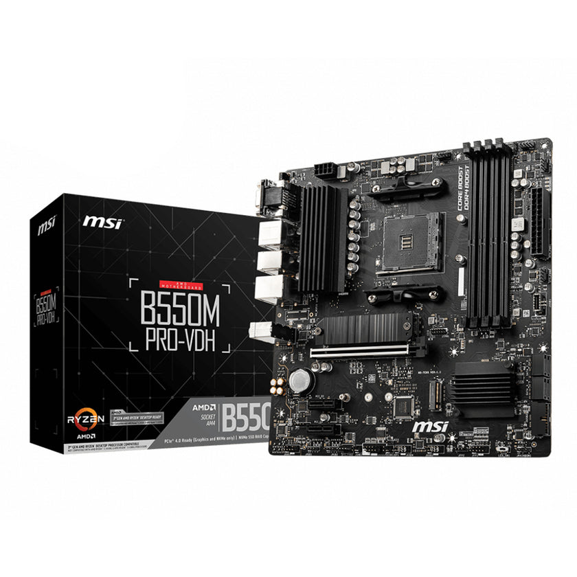 MB AMD AM4 B550M PRO-VDH DDR4 M-ATX