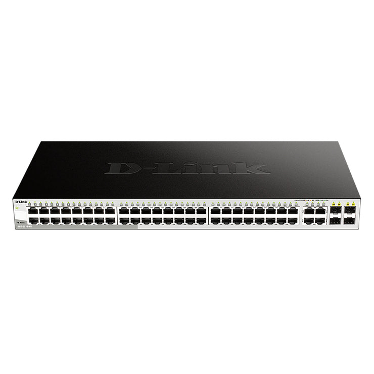 48-port 10/100/1G Smart Switch +4 RJ45/SFP