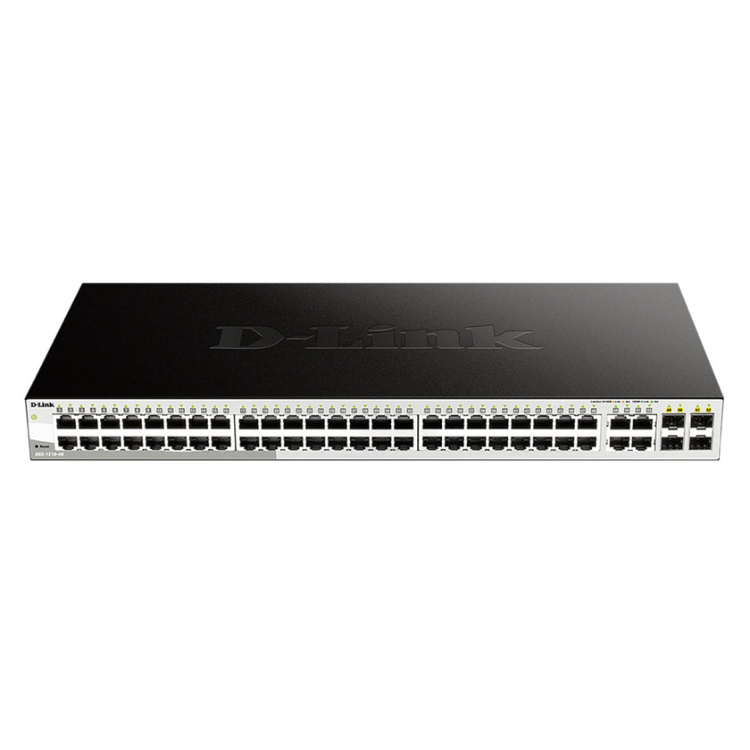 D-Link 48-port 10/100/1G Smart Switch +4 RJ45/SFP