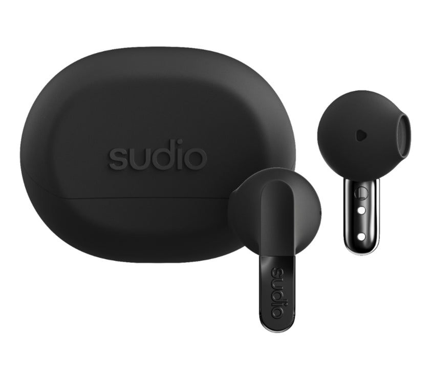 The Sudio N3 delivers high-definition sound with 4 enhanced microphones and multipoint Bluetooth 5.4. Lightweight and water resistan