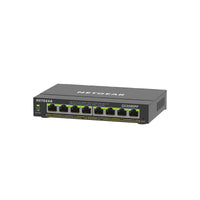 NETGEAR 8-Port Gigabit Ethernet High-Power PoE+ Smart Managed Plus Switch (GS308EPP)