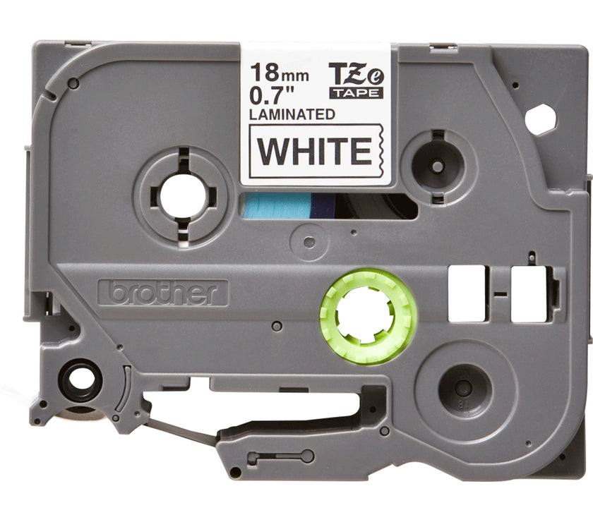 TZE241 Black On White Label Tape