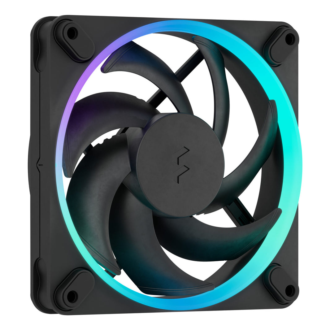 Fractal FAN Momentum 12 RGB 3-pack Black