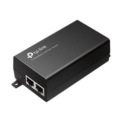 TP-Link TL-POE260S V1.6 - PoE injector - 2.5 Gbps - AC 100-240 V - 30 Watt - output connectors 1
